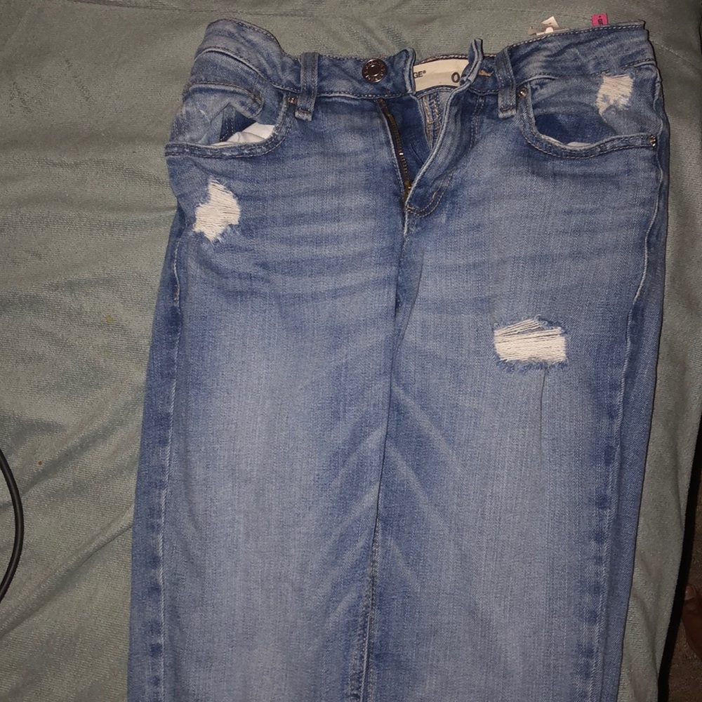 Cute Distressed Mom Jeans